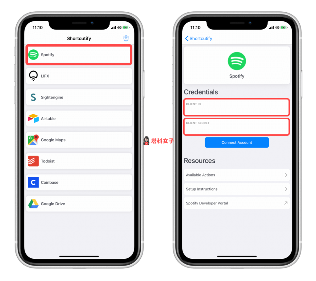 iOS 個人自動化教學 #3 自動播放 Spotify 音樂 - 取得 Spotify Client ID