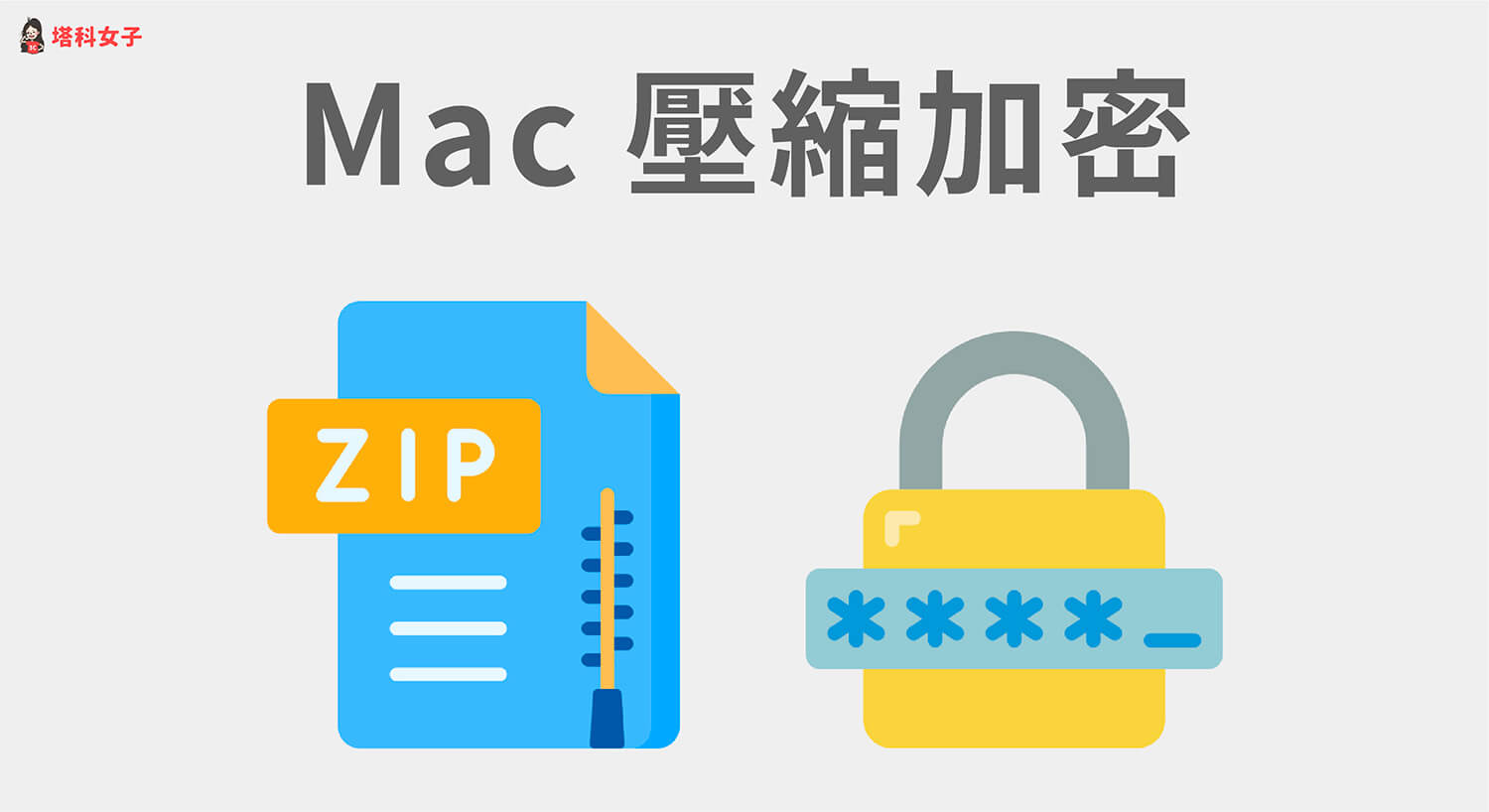 Mac 壓縮加密教學,教你 3 招為檔案壓縮並加密碼保護