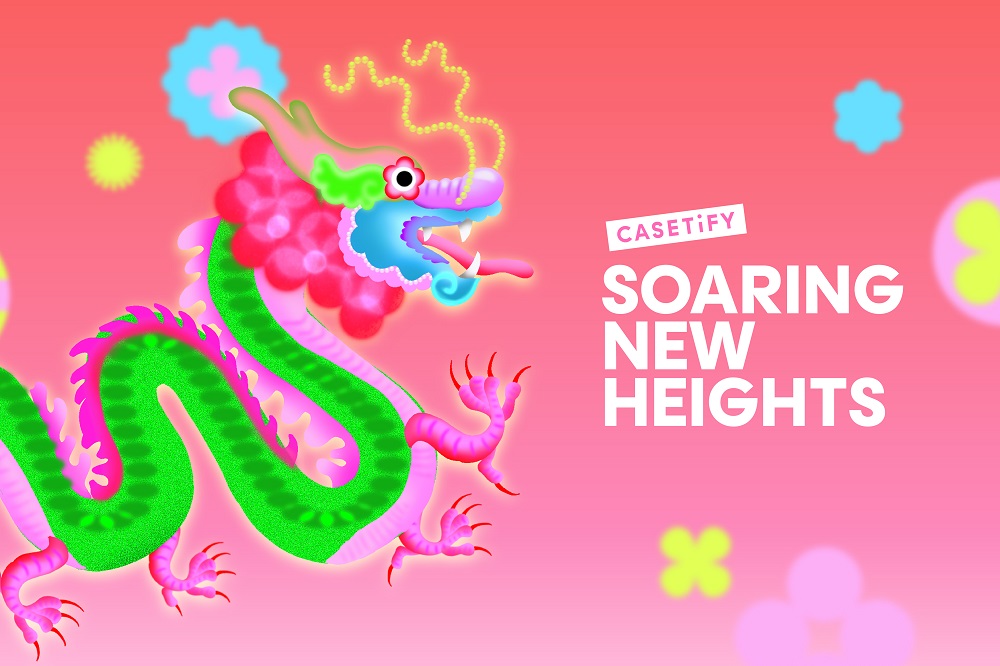 CASETiFY 推出農曆新年新春活動，迎接龍年到來